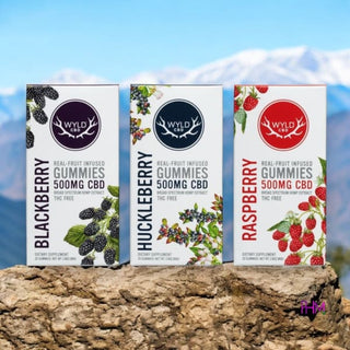 Huckleberry CBD Gummies | WYLD 🤘🏻