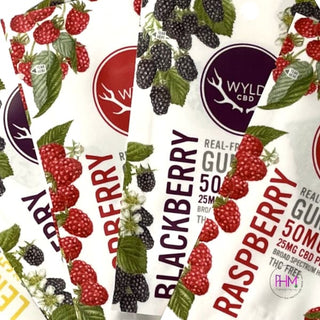 Huckleberry CBD Gummies | WYLD 🤘🏻
