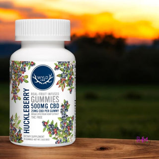 Huckleberry CBD Gummies | WYLD 🤘🏻