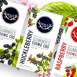 Huckleberry CBD Gummies | WYLD 🤘🏻