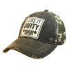 I Like It Dirty Distressed Trucker Hat - Hats