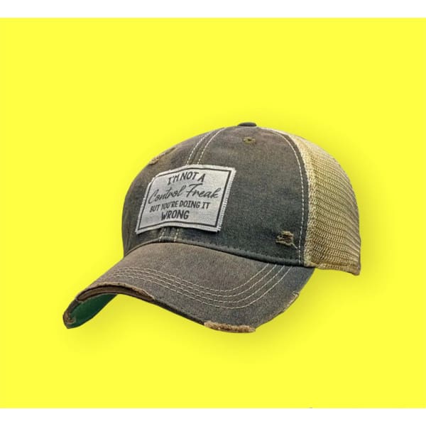 I’m Not A Control Freak Trucker Hat - Hats