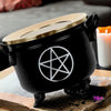 Pentagram Cauldron Incense Burner