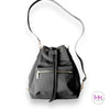 Kedzie Aries Convertible Bucket Bag - Black - purse