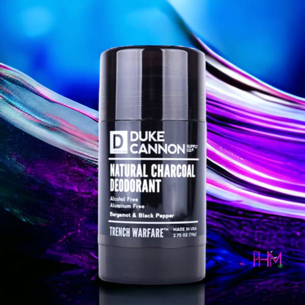 Duke Cannon Charcoal Deodorant Trench Warfare Bergamot