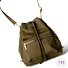 Kedzie Aries Convertible Bucket Bag - Green - purse