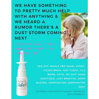 Inhale Hemp Infused Nasal Spray