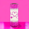 Heartbeat of Healthcare Skinny Tumbler - Drink Ware