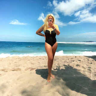 Midnight Sparkle Swimsuit - Boutique Clothing