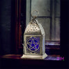 Witches Way Pentacle Lantern - candle holders