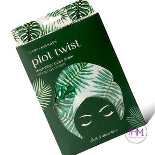 •Plot Twist Turbo Towel | Lemon Lavender - Hair Care