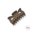 Butterfly Hair Claw Clip - Brown - Accessory