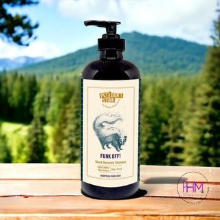 •Pets Don’t Stink Funk Off! Skunk Recovery Shampoo - Done