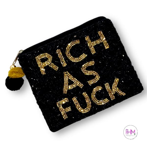 Rich As Fuck Coin Purse