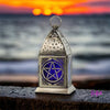 Witches Way Pentacle Lantern - candle holders