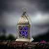 Witches Way Pentacle Lantern - candle holders