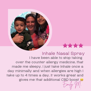 Inhale Hemp Infused Nasal Spray