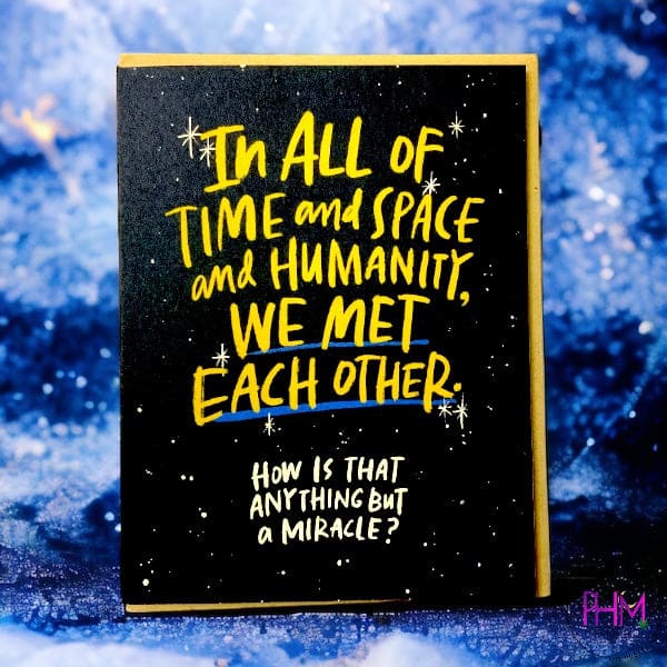 In All Of Time And Space Greeting Card - greeting cards