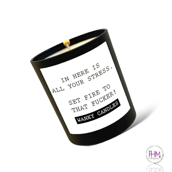 In Here Is All Your Stress - Candle