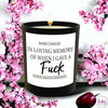 In Loving Memory Candle - Candles