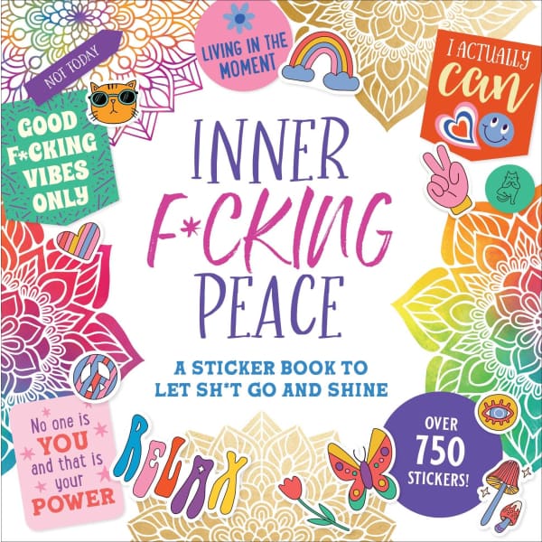 Inner F*cking Peace Sticker Book - Accessory