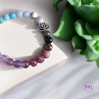 Inner Wisdom Chakra Crystal Bracelet 🪷