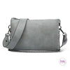 Izzy Crossbody with Chain Strap | Jen and Co. - Earth Gray