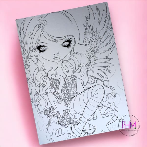Amazing Jasmine Becket Griffith Coloring Book Artwork in 4K Amazing Jasmine Becket Griffith Coloring Book Artwork in 4K