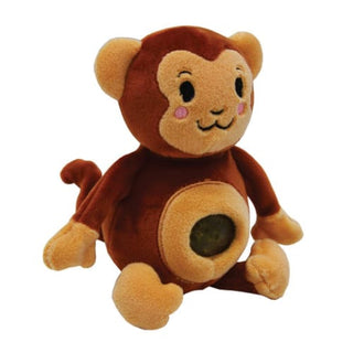 Jellyroo Plush Animals Squish Tummy - Bamboo