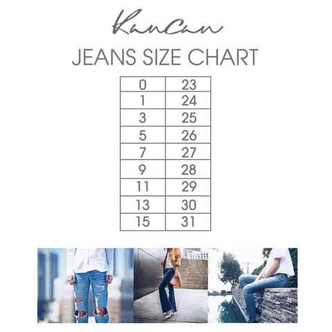 KanCan High Waist Distressed Flare Jeans~ Light Wash