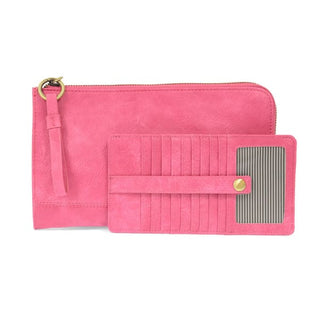 Karina Convertible Wristlet | Joy Susan 🖤 - Vivid Pink