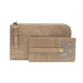 Karina Convertible Wristlet | Joy Susan 🖤 - Shiitake