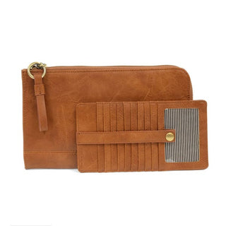 Karina Convertible Wristlet | Joy Susan 🖤 - Caramel