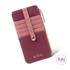 Kedzie Essentials Only Zippered Wallet - Mauve