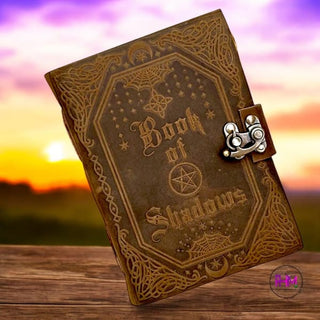 Keeper of Majick Book Shadows Leather Journal 🌙
