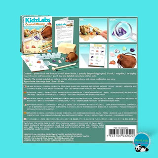 KidzLabs Crystal Mining Kit 🔮