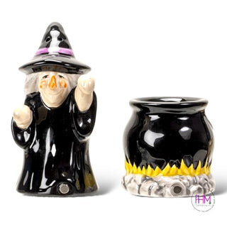 Kitchen Witch Salt & Pepper Shaker 🧙‍♀️✨