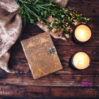 Leather Journal with Planchette - journal