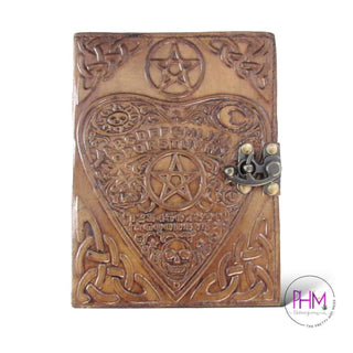 Leather Journal with Planchette - journal