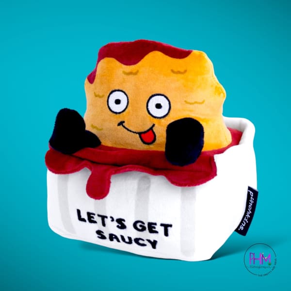 Let’s Get Saucy Plush Chicken Nugget | Punchkins