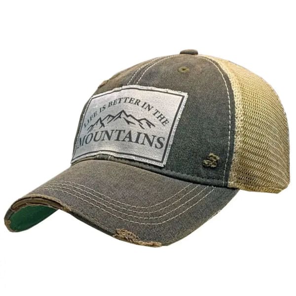 Life is Better in the Mountains Trucker Hat