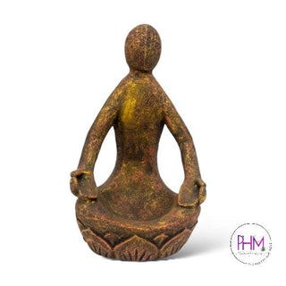 Lotus Serenity Meditating Goddess Statue