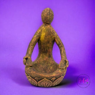 Lotus Serenity Meditating Goddess Statue