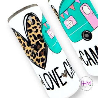 Love Camping Skinny Tumbler - Drink Ware
