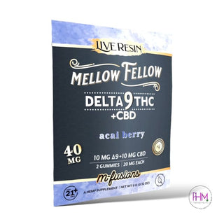 M-Fusion Edibles | Mellow Fellow ✌🏼 - Acai - CBD Gummies