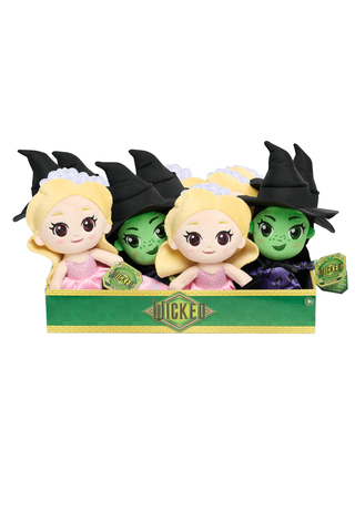🖤 My Little Wicked Friends | Glinda & Elphaba Wicked™ Plush Dolls