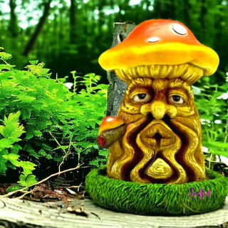 Mellow Mushroom Back Flow Incense Burner - Decor