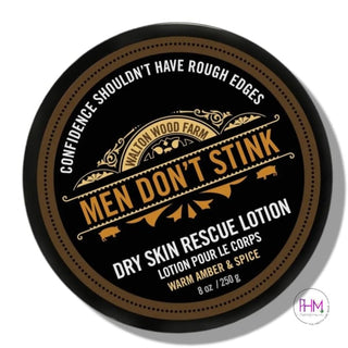 Men Don’t Stink Dry Skin Rescue Lotion