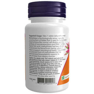 Methyl Folate 1,000 mcg Tablets | Now Foods - Done