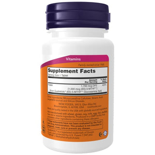 Methyl Folate 1,000 mcg Tablets | Now Foods - Done